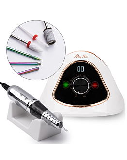 MollyNails Frezarka Do Paznokci 68W Do Manicure Pedicure M15 45000 Obr./min Biało Złota