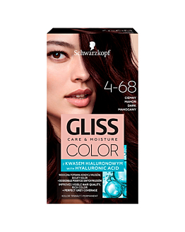 Gliss Color Farba do włosów 4-68 Ciemny Mahoń