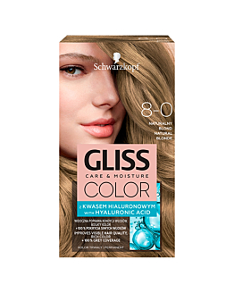 Gliss Color Farba do włosów 8-0 Naturalny Blond