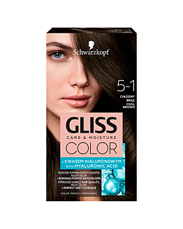Gliss Color Farba do włosów 5-1 Chłodny Brąz