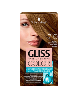 Gliss Color Farba do włosów 7-0 Beżowy Ciemny Blond