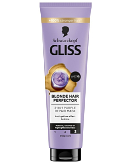 Gliss Blonde Hair Perfector Purple Mask
