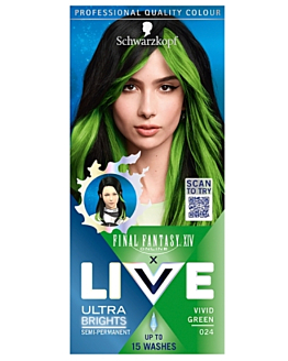Schwarzkopf Live Ultra Brights Farba do włosów, Vivid Green