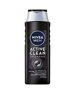 Nivea Men Hair Care Szampon Active Clean