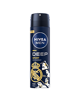 Nivea Real Madryt Dezodorant AP (M) Spray Deep Sport 