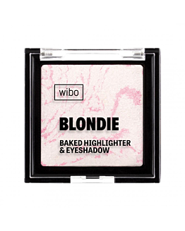 Wibo Blondie Baked Highlighter & Eyeshadow wypiekany rozświetlacz do twarzy i oczu 2, 4g