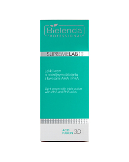 Bielenda Professional Supremelab Acid Fusion 3.0 Crema Leggera Tripla Azione con Acidi 50 ml