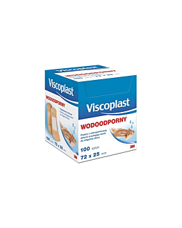 Viscoplast, Plastry wodoodporne, 7,2x2,5cm