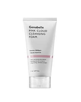 Genabelle Pink Cloud Cleansing Foam, różowa pianka do oczyszczania twarzy, 150 ml