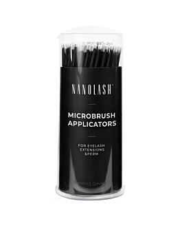 Nanolash Bezwłókienkowe aplikatory do rzęs 2,0 mm, 100 szt.