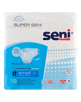 Super Seni, Pieluchomajtki dla dorosłych, 55-80cm, Small