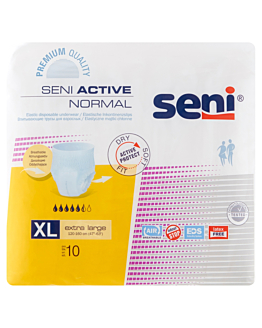 Seni Active Normal, Elastyczne majtki chłonne, 120-160cm, Extra Large