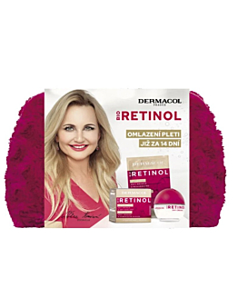 Dermacol Bio Retinol zestaw krem na dzień, 50ml + maska do twarzy 2x8ml + krem na noc, 50ml