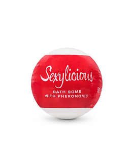 Obsessive Bath Bomb kula do kąpieli z feromonami Sexylicious, 100g
