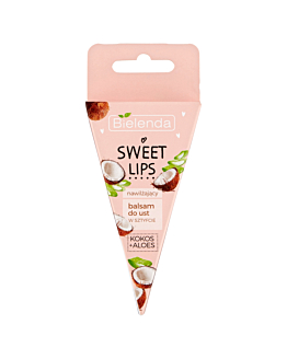 Bielenda Sweet Lips Balsam do ust w sztyfcie Kokos + Aloes