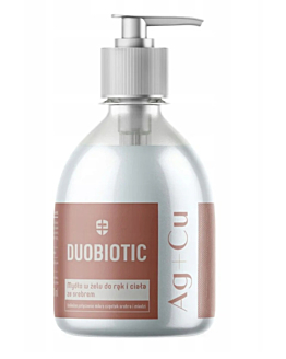 Duobiotic Mydło w żelu do rąk i ciała z cząstkami złota i miedzi 500 ml