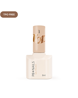 PB Nails Top do żeli i hybryd Mat Top Coat 8ml