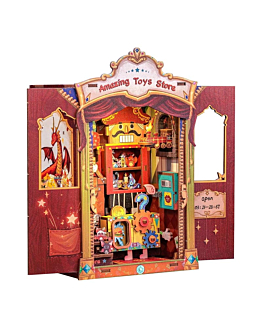 Habarri Miniaturowy domek mini Book Nook - Hokus Pokus