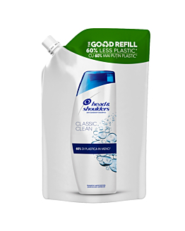 Head&Shoulders Szampon w Aluminiowej Butelce z Pompką Classic Clean