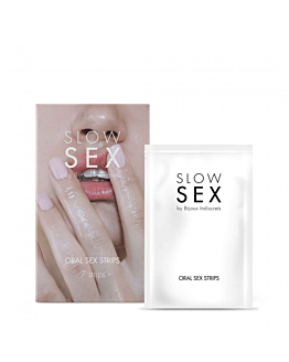 Bijoux Indiscrets Płatki oralne Slow Sex Oral sex 7 strips