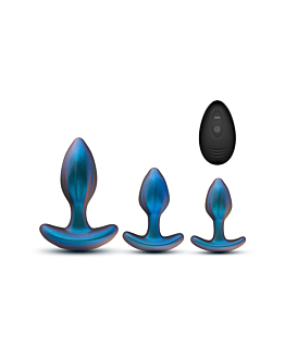 Zestaw korków analnych Matrix Cosmos Plug Kit Lunar Blue Blush