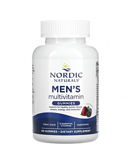 Nordic Naturals Men's Multivitamin Gummies 60 żelków mixed berry