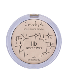 Lovely HD Pressed Powder transparentny matujący puder do twarzy z olejem jojoba, 10g
