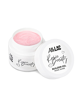 AlleLac Rosie Shine Żel Budujący Perłowo Różowy Rosie Beauty 45 g