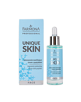 Farmona Unique Skin Serum Do Twarzy Nawilżające Z Peptydami 30 ml