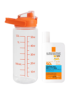 La Roche-Posay Zestaw: Anthelios D-Ped UV Mune Fluid ochronny SPF50+ 50ml + Bidon