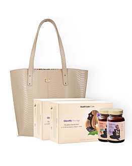 Health Labs Zestaw 2 x GlowMe Pro Age 15 Szt. + New Me 60 Kaps. + Torebka Batycki