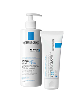 La Roche-Posay Zestaw:  Cicaplast Balsam B5+ 40ml + Lipikar Balsam AP+M 400ml