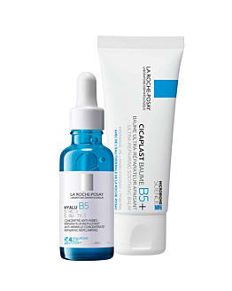 La Roche Posay Zestaw:  Cicaplast Balsam B5+ 40ml + Hyalu B5 Serum 30ml