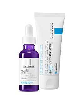 La Roche-Posay Zestaw: Cicaplast Balsam B5+ 40ml + Mela B3 Serum 30ml