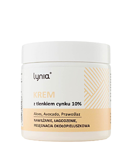 Lynia Krem na odparzenia pieluszkowe z tlenkiem cynku 10%, 100 ml