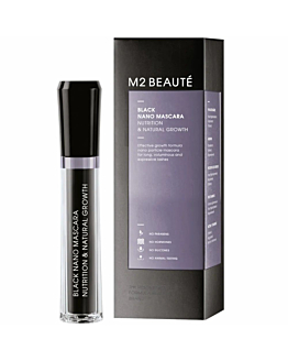 M2 BEAUTE Black Nano Mascara tusz do rzęs, 6ml