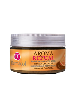 Dermacol Aroma Ritual Harmonizing Body Scrub peeling do ciała Belgian Chocolate, 200g