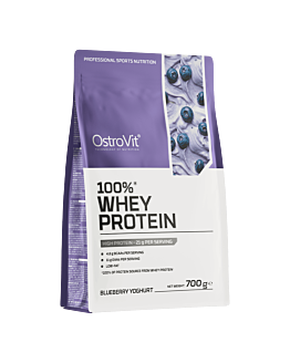 OstroVit 100% Whey Protein 700 g o smaku jogurtu jagodowego