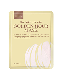 Elroel Golden Hour Mask nawilżająca maska do twarzy Shea Butter, 25g