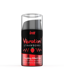 Żel Stymulujący Vibration! Strawberry 15 Ml intt
