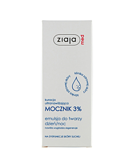 Ziaja Med Trattamento Ultra Idratante Urea 3% Emulsione Viso Giorno/Notte 50 ml