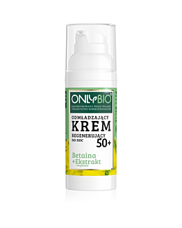OnlyBio Betaina + Ekstrakt z Nagietka odmładzający krem regenerujący na noc 50+, 50ml
