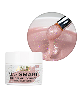 AlleLac Max Smart Builder Gel Żel Budujący Gęsty Control Glitter Nude 45 g