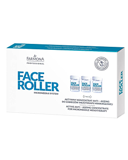 Farmona Professional Face Roller aktywny koncentrat anti-ageing do zabiegów mezoterapii mikroigłowej 5x5ml
