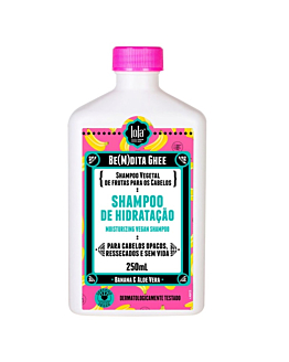 Lola Cosmetics Be(M)dita Ghee nawilżający szampon do włosów z bananem i aloesem, 250ml