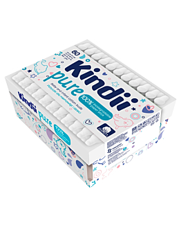 Cleanic Patyczki dla dzieci Kindii Pure (Pudełko Papierowe)