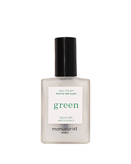 Manucurist Top coat do lakierów do paznokci Green MATTE 15 ml