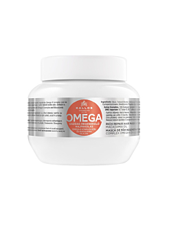 Kallos KJMN Omega Rich Repair Hair Mask regenerująca maska z kompleksem omega-6 i olejem makadamia, 275ml