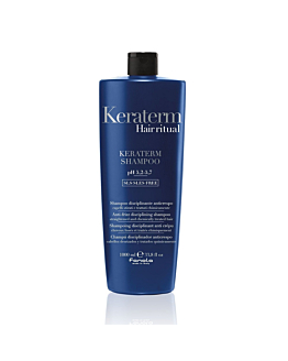 Fanola Keraterm Shampoo dyscyplinujący szampon z keratyną do włosów puszących się, 1000ml