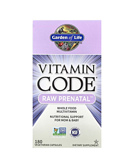 Garden of Life Vitamin Code Raw Prenatal 180 vege kapsułek